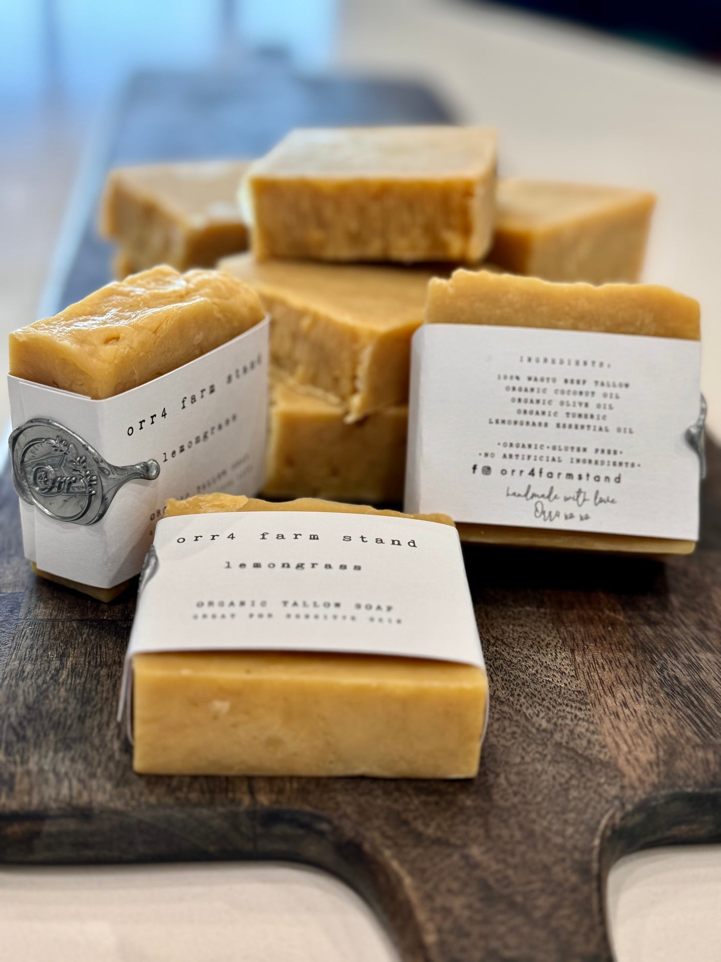 Organic Tallow Soap– Nourishing Hand, Face, &amp; Body Bar (Assorted Scents)